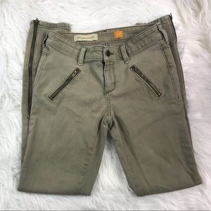 Anthropologie Pilcro Moto Serif Jeans